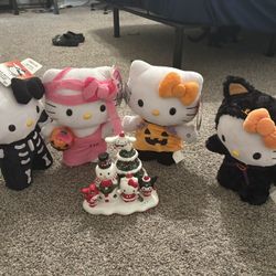 Hello Kitty Side Steppers and Ceramic 