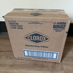 Clorox Disinfecting Wipes 2 x 75 ct