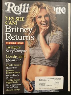 Rolling Stone Magazine - Britney Spears December 2008