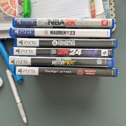 Pe4 And PS5 Games 