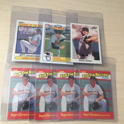 Miscellaneous Years Roger Clemens 14 Baseball Card Lot