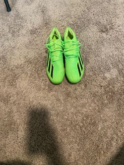 ADIDAS MEN'S X SPEEDPORTAL.1 FG SOLAR GREEN/BLACK