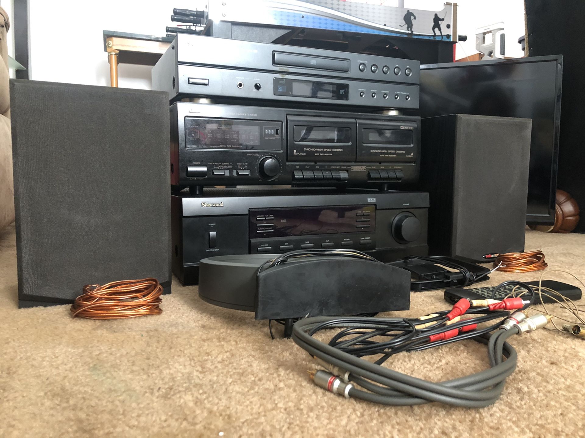 Sherwood JVC TEACH POLK audio