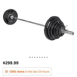 Olimpic Weight Set and Bench