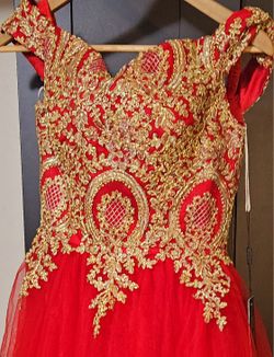 Junior's Ballroom Dress Size Medium 14