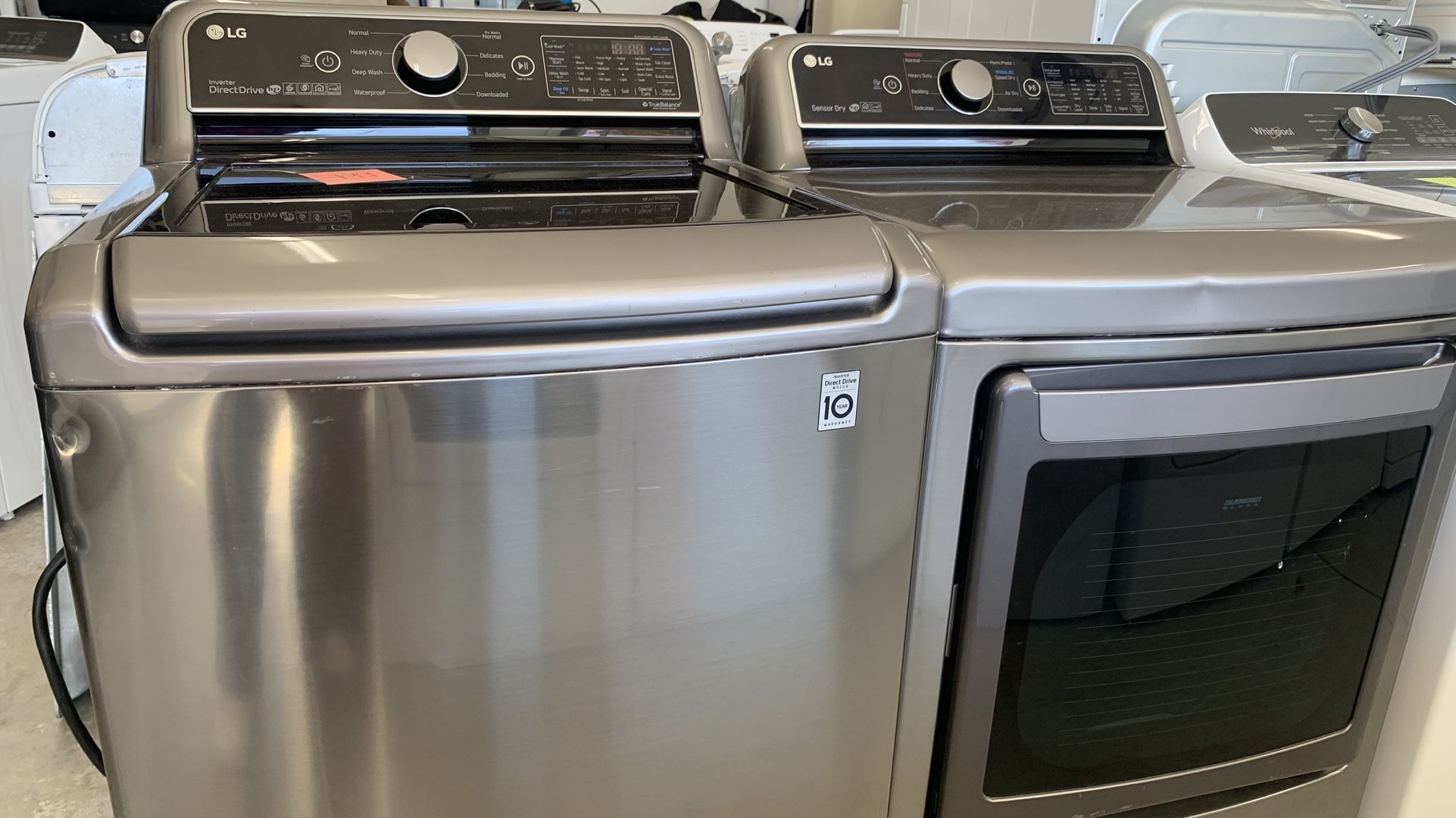 WASHER AND DRYER