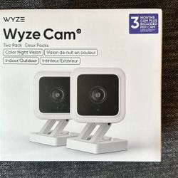 Wyze Cam Security Camera - Brand New