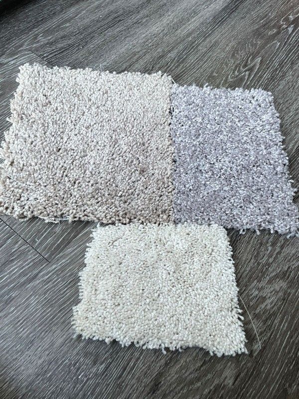 3 Colors Of Carpets Available For Installation