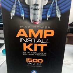 1500 Watt Amp Wiring Kit 