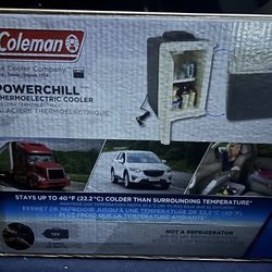 New COLEMAN POWERCHILL THERMOELETRIC COOLER