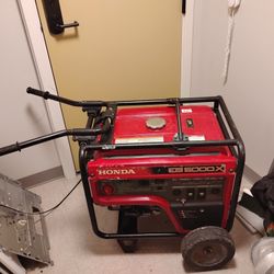 Honda EB5000X Generator – Runs Great, Starts First Pull
