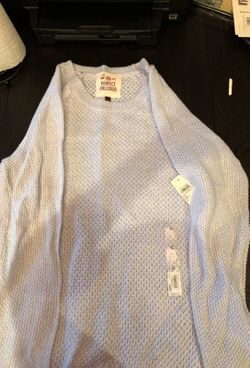 Baby blue sweater size L