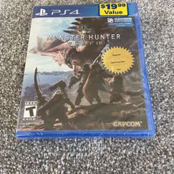 Monster Hunter World Ps4