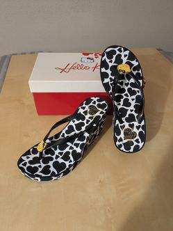 Hello Kitty Wedge Sandals (women's size 7)