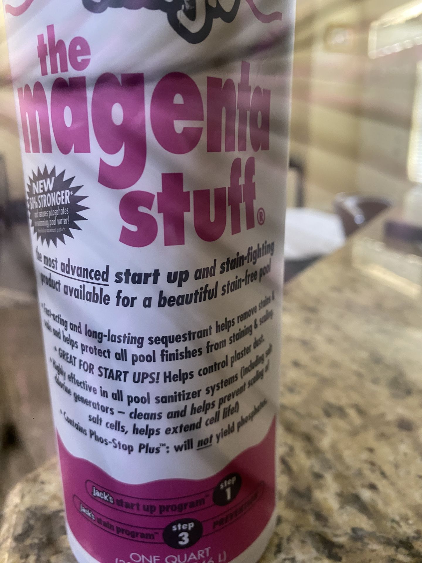 Jacks Magic, The Magenta Stuff. the most Advanced Start Up And Stay Fighting Product Available For A Beautiful Stain Free Pool