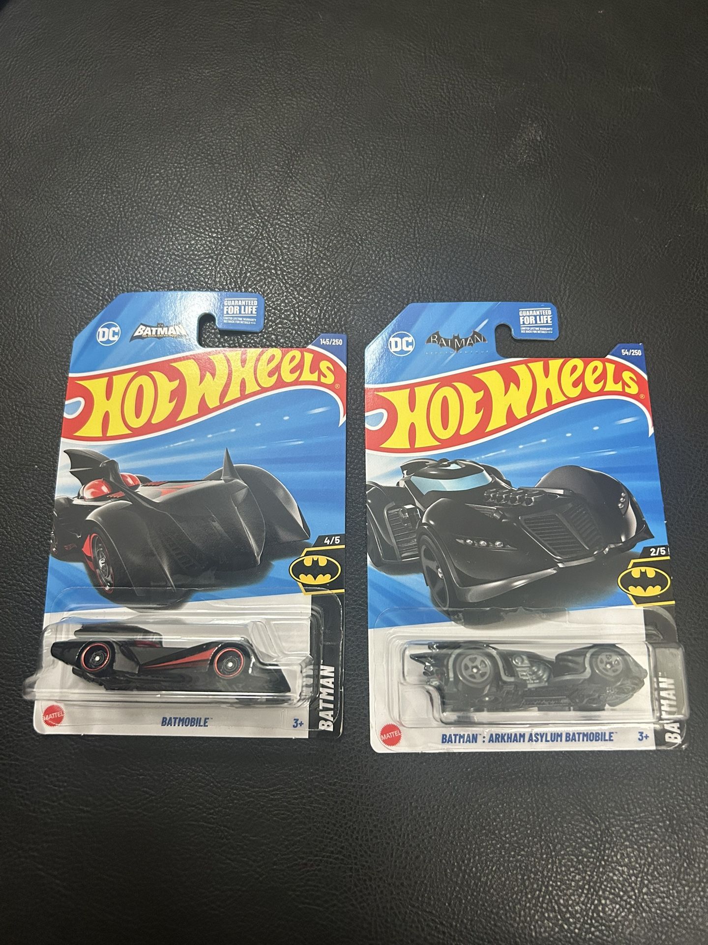 Hot Wheels HW DC Batmobiles - Lot Of 2