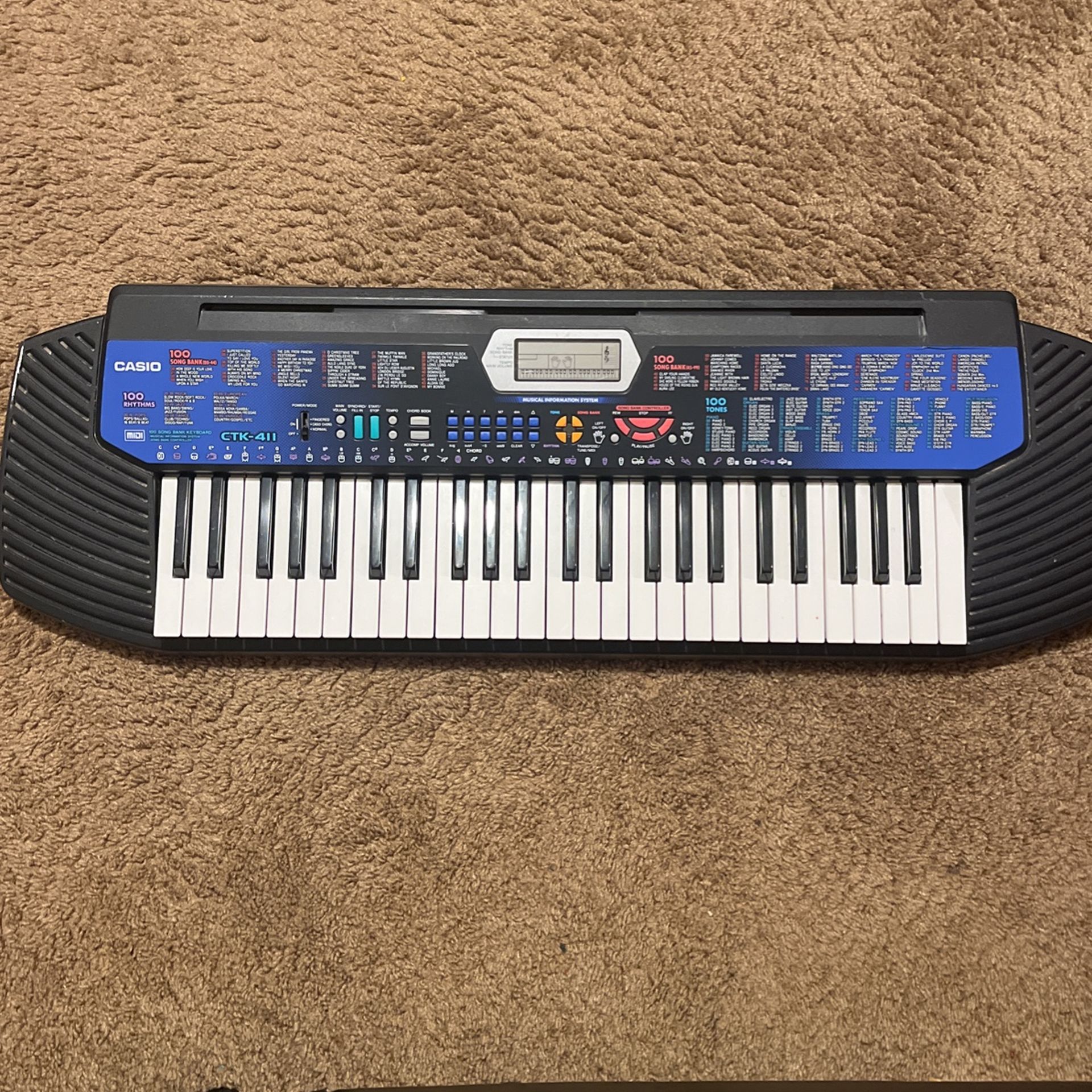 Casio CTK-411 keyboard