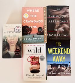 Fiction Books 5 For $20