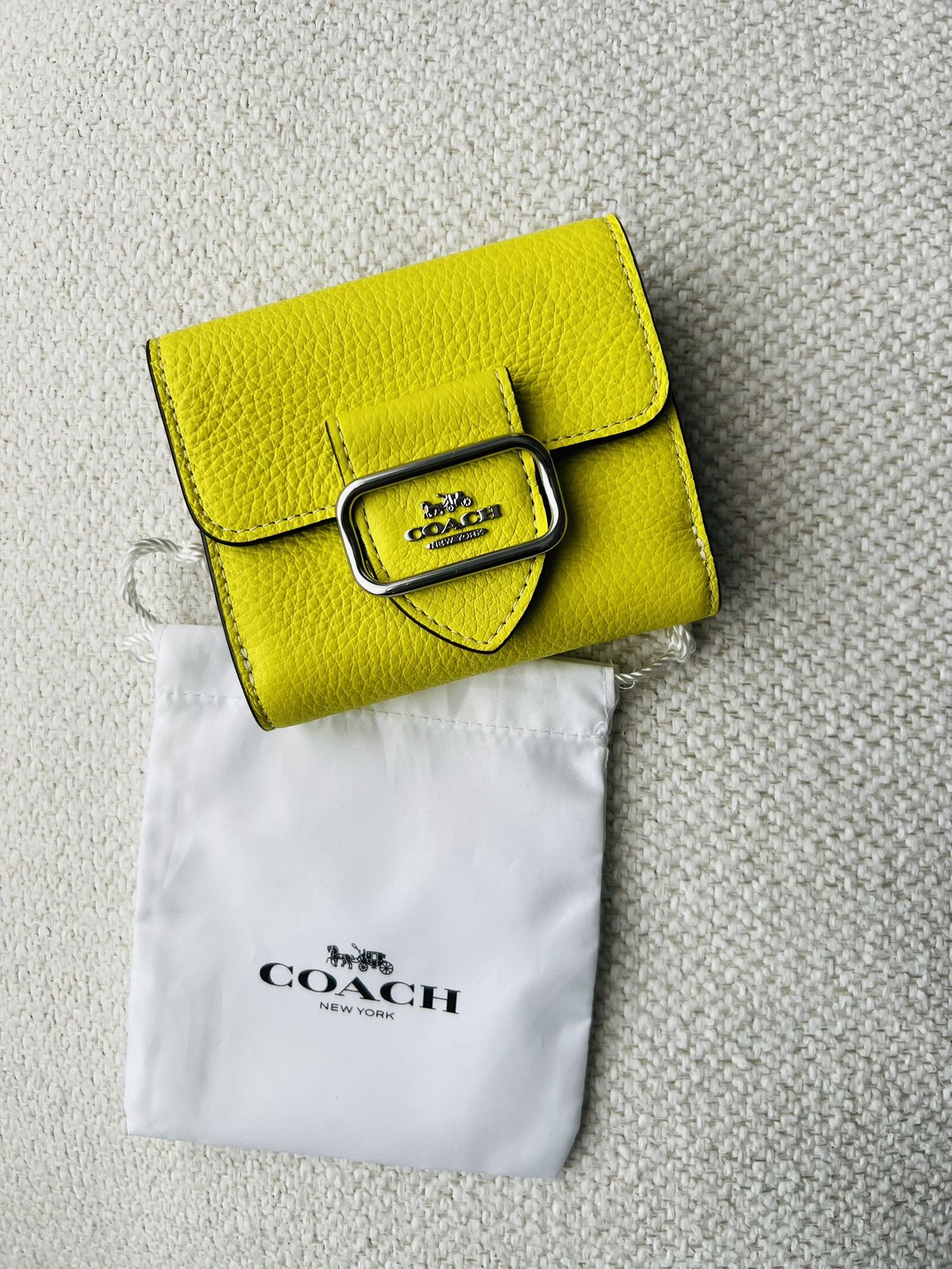 Coach Neon/bright Yellow Wallet