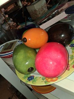 Decorative Faux Fruit Set of 4