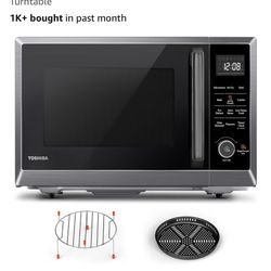 Toshiba 1.2 Cu Ft Microwave – Less Than 1yr Old