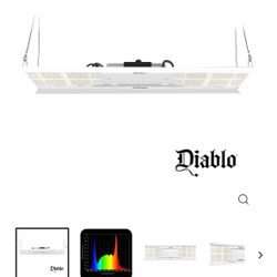 HLG Diablo 350R 330 Watt Grow Light 