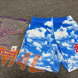 Eric Emanuel Sky Shorts ‘White/Blue’