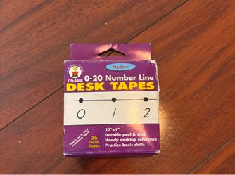Number lines for desk & wall-math, classroom, teacher, counting, operations, odd/even