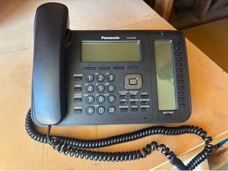 Panasonic KX-NT556 Black 12-Button IP Backlit Display Speakerphone