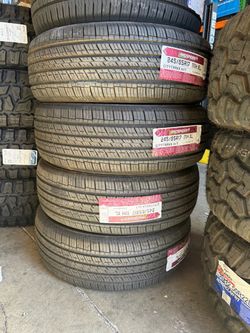 245/65/17 Landspider 4 New Tires Installed and balanced