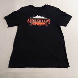 Steel City Convention Pittsburgh, PA Stranger Things Adult T-Shirt