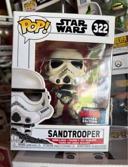 Funko Pop Star Wars Sandtrooper #322 Limited Edition