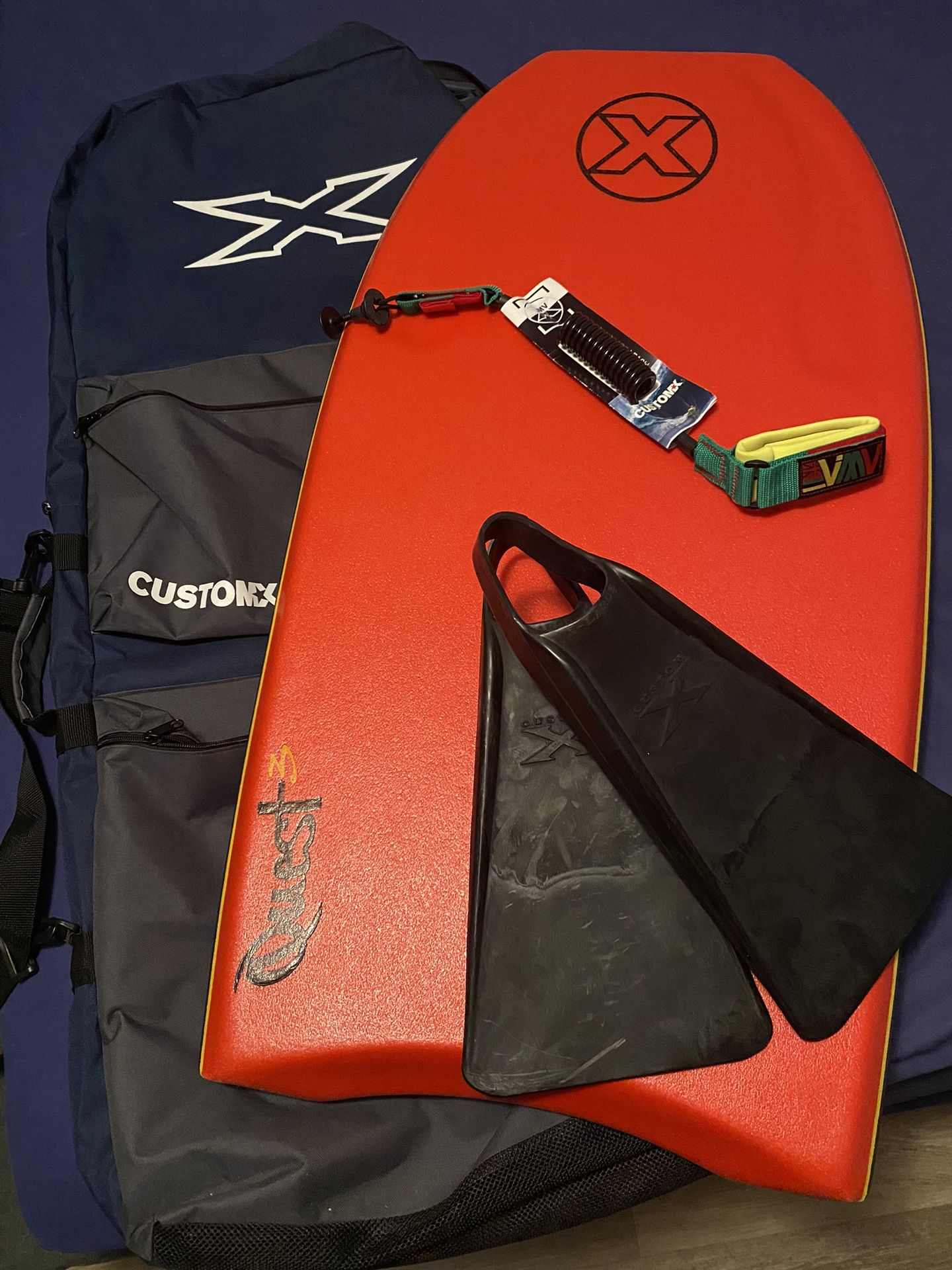 * Custom X Bodyboard Set *
