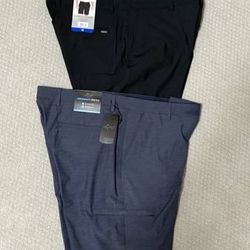 NEW w/ TAGS 2 Pair Men’s Golf Shorts GREG NORMAN size 36 Stretch
