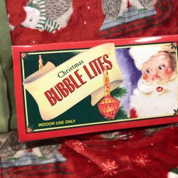 Midwest Bubble Lites New 7 Clear Lights In The Box