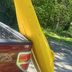Clearwater Affinity 8.6 Kayak, DBX lifejacket, and Advanced Elements paddles. 