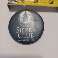 Sierra Club Vintage Pin Button
