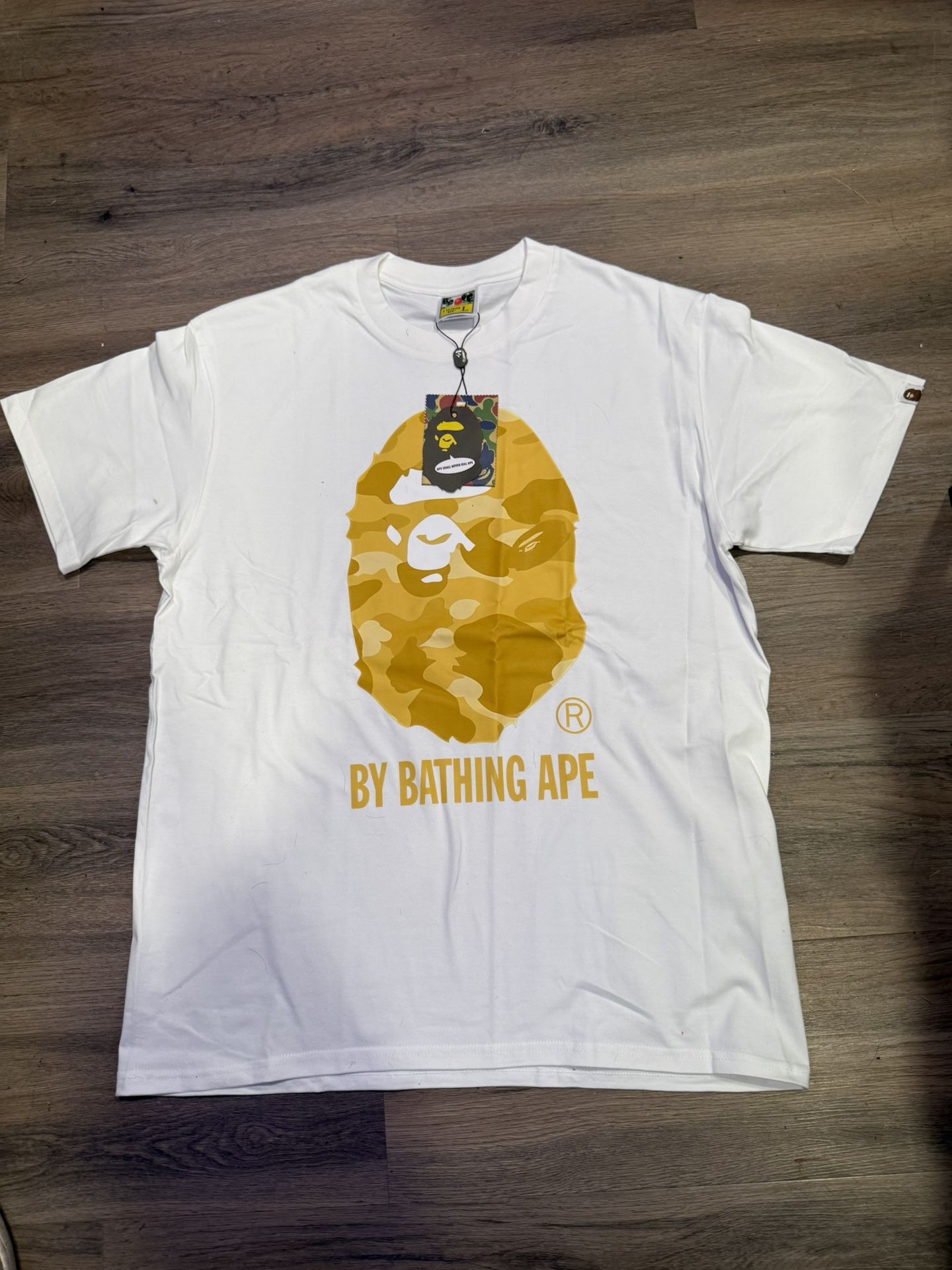 A Bathing Ape Color Camo Big Ape Head Tee - 100% Authentic