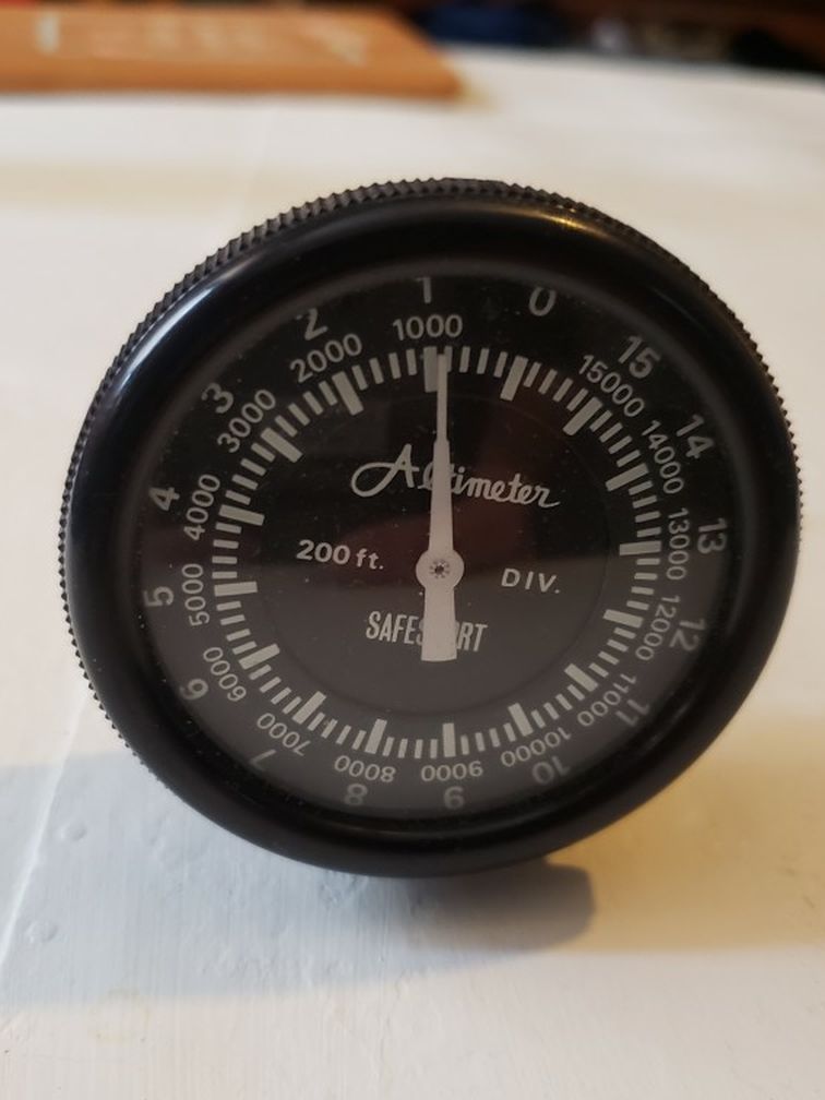 Safesport Altimeter Know How "High" You Are