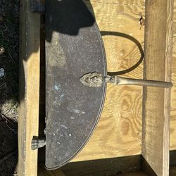 Antique firewood holder