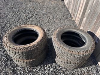 Set of 4 Goodyear Wrangler Territory MT LT275/65R18 – Cheap Mud Tires