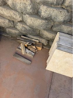 Travertine tile