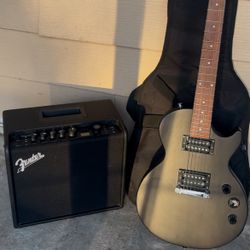 Electric Guitar and Amplifier in need of a new home!