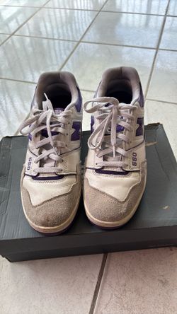 New balance 550 purple
