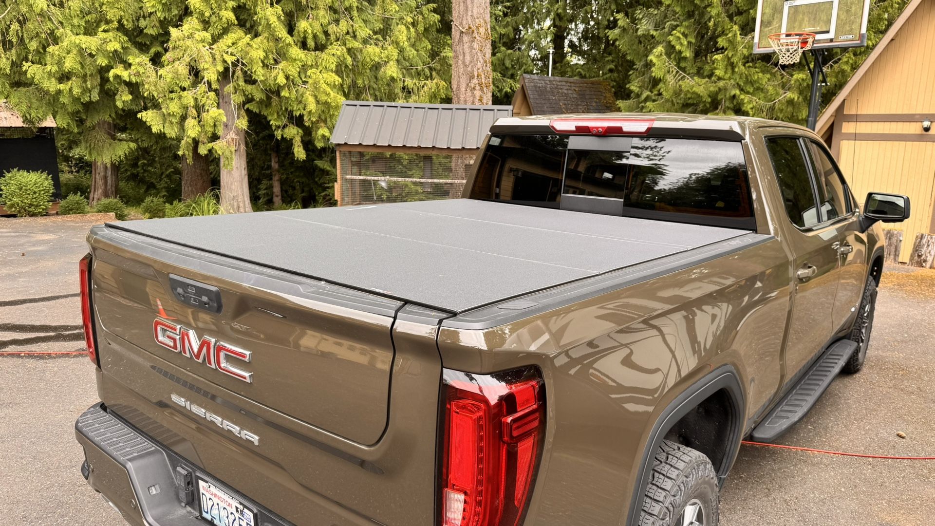 Tonneau Cover Aluminum For Sierra 6.6’ Bed