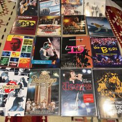 Dvd And Blu Ray Disc Music Concert Collection