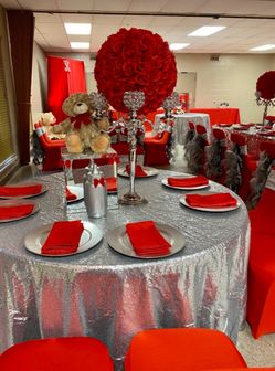13 Silver Tablecloth Sequence