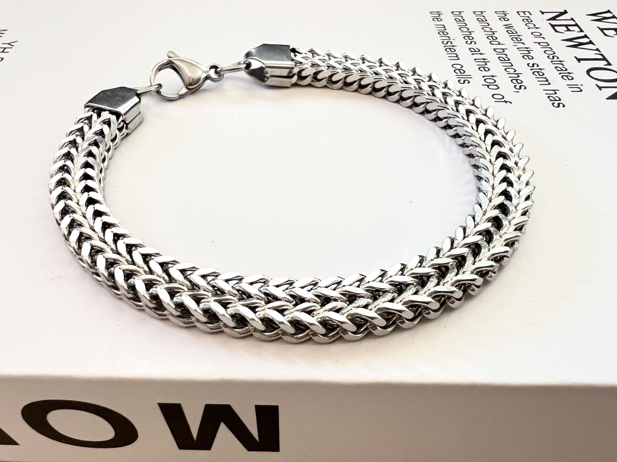 Stainless Steel Hip-Hop Style Bracelet