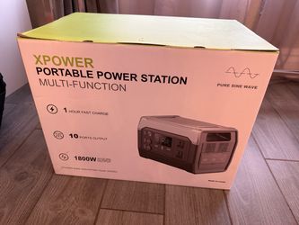XPOWER 1024Wh 1800W Portable Power Station – Brand New