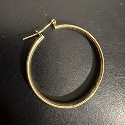 14k Solid Gold Earring